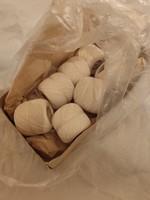 9 DB Vintage Horgoló Cérna