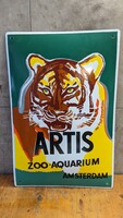 "ARTIS Zoo-Aquarium Amsterdam" - zománctábla