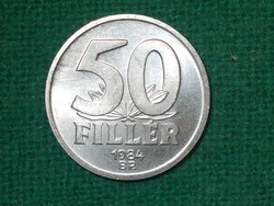 50 Fillér 1984 ! Nem Volt Forgalomban ! Verdefényes !