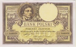 Lengyelország 500 zloty 1919 REPLIKA