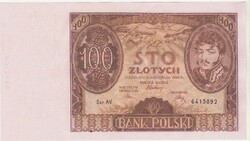 Lengyelország 100 zloty 1934 REPLIKA