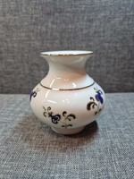 Zsolnay 8.5 cm-es hasas váza