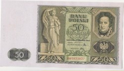 Lengyelország 50 zloty 1936 REPLIKA