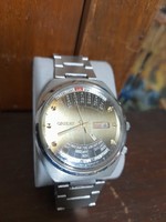 ORIENT LH L4696725A-7A Automata 21 Köves,Öröknaptáras Óra,Karóra.