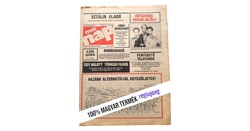1989 február 16  /  mai nap  /  Régi ÚJSÁGOK KÉPREGÉNYEK MAGAZINOK Ssz.:  37671