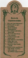 Borivók tízparancsolata.