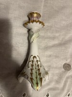 Hollóházi porcelán gyertyatartó ritkább darab.