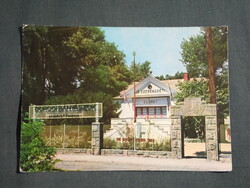 Képeslap,Balatonfenyves,SZOT Dorogi Bányász üdülő látkép,részlet, 1971-