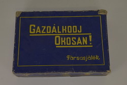 Régi Gazdálkodj okosan társasjáték A141