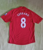 M-es vintage adidas Steven Gerrard Liverpool FC (2008/10) hazai mez