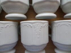 Lilien fehér porcelán pohár bögre 2,5 dl - darabra