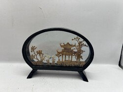 Kinai parafa fafaragás, régi, aprólékos munka, gyűjtőknek kiváló.14 cm. 7364