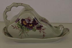 Antik porcelán sajttartó A140