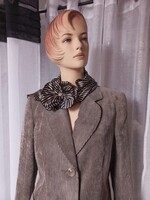 Drapp kordbársony női zakó, blézer, kabátka