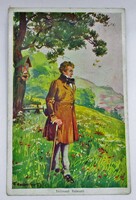 Régi művész képeslap festmények 1900-as évek legeleje