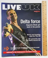 Live UK magazin 2013/10 Depeche Mode Dave Gahan Roger Waters Roger Daltrey Heritage Orchestra