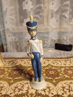 Német Lippelsdorf  katona porcelán figura
