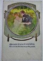 Régi művész képeslap festmények 1900-as évek legeleje