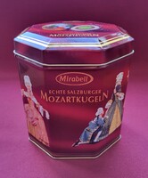 Mozart Salzburg fémdoboz pléh tároló doboz