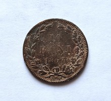 Románia 10 Bani 1867.