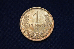 Magyar Királyság ezüst 1 pengő 1937 BP UNC