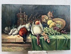 Vadászat utáni csendélet / René Grönl Bad után - Takács Gyula