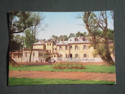 Képeslap,Balatonlelle,Vörös csillag szálló,üdülő látkép,részlet, 1967-
