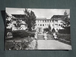 Képeslap,Balatonalmádi,SZOT Postás üdülő,szálló látkép,részlet, 1960-
