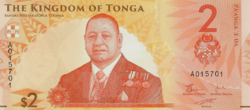 Tongai Királyság 2 Pa'anga 2023 UNC