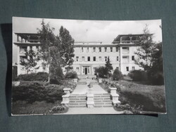 Képeslap,Balatonalmádi,SZOT Postás üdülő,szálló látkép,részlet, 1961-