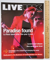 Live UK magazin 2014/7 La Roux (Elly Jackson) Wolf Alice
