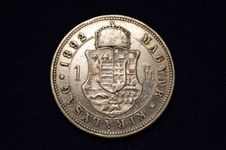 Ferenc József ezüst forint 1892 KB Fiume
