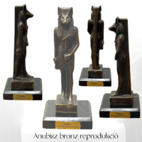 Anubis - Editions Atlas bronz reprodukciós figurája