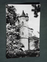 Képeslap,Balatonszemes,Bagolyvár,üdülő látkép részlet, 1970-