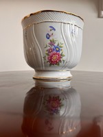 Hollóházi porcelán kaspó 1 db