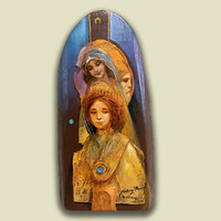 Buday Mihály: Életút - alkotás mérete: 42x21cm - H-25-nnc