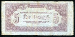 1944 5 Pengő Vörös Hadsereg