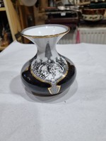 Hollóházi Jurcsák porcelán váza