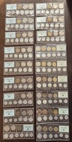 Hungarian coin series 1974-1988, uncirculated