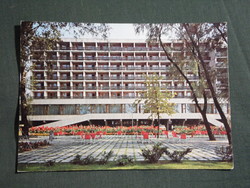 Képeslap,Balatonföldvár,MSZMP Üdülő (Hotel Riviéra) látkép részlet, 1981-