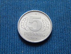 NDK  5  pfennig  1979  A