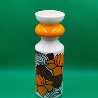 J. Seregély Márta Hollóházi retro  porcelán váza