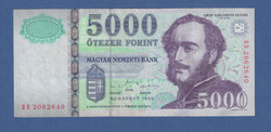 5000 Forint  1999 " BB " Ritka