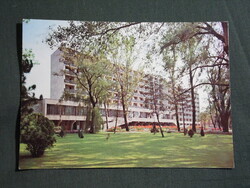 Képeslap,Balatonföldvár,MSZMP Üdülő (Hotel Riviéra) látkép részlet, 1981-