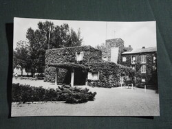 Képeslap,Balatonföldvár,Pártüdülő,Sellő szálló látkép részlet, 1970-