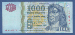 1000 Forint 2006 DB  sorozat Ropogós EF-aUNC