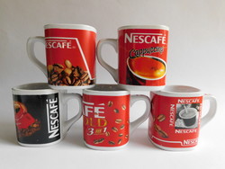 Nescafé - limitált kiadású bögrék - 5 darab