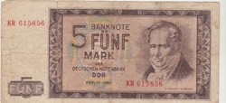 DDR 5 márka 1964 FA
