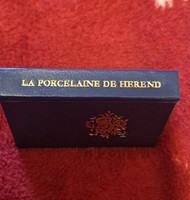 Herendi porcelánok-minikönyv, 1980, Dr. Győző Sikota, La porcelaine de Herend