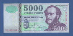 5000 Forint 2010 BC EF++